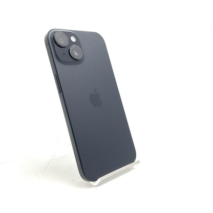 【最速発送】Apple iPhone iPhone 15 256GB ブラック docomo SIMフリー 白ロム【難有】 85%