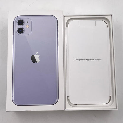 【最速発送】Apple iPhone iPhone 11 128GB パープル SIMフリー 白ロム【難有】 74%