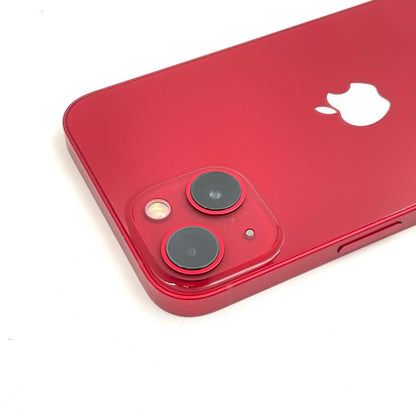 【全額返金保証】【最速発送】Apple iPhone iPhone 13 128GB (PRODUCT)RED docomo SIMフリー 白ロム 動作確認済 77%