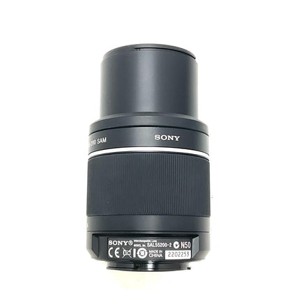 【全額返金保証】【最速発送】Sony DT 55-200mm F4-5.6 SAM SAL55200-2 美品 動作確認済