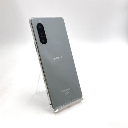 【最速発送】Sony Xperia 5 II 128GB グレー docomo SO-52A 白ロム【難有】