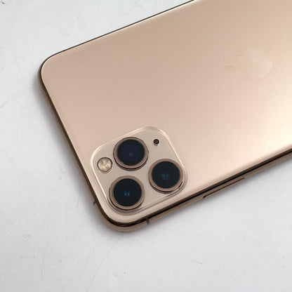 【最速発送】Apple iPhone iPhone 11 Pro Max 64GB ゴールド Softbank 白ロム【難有】 73%