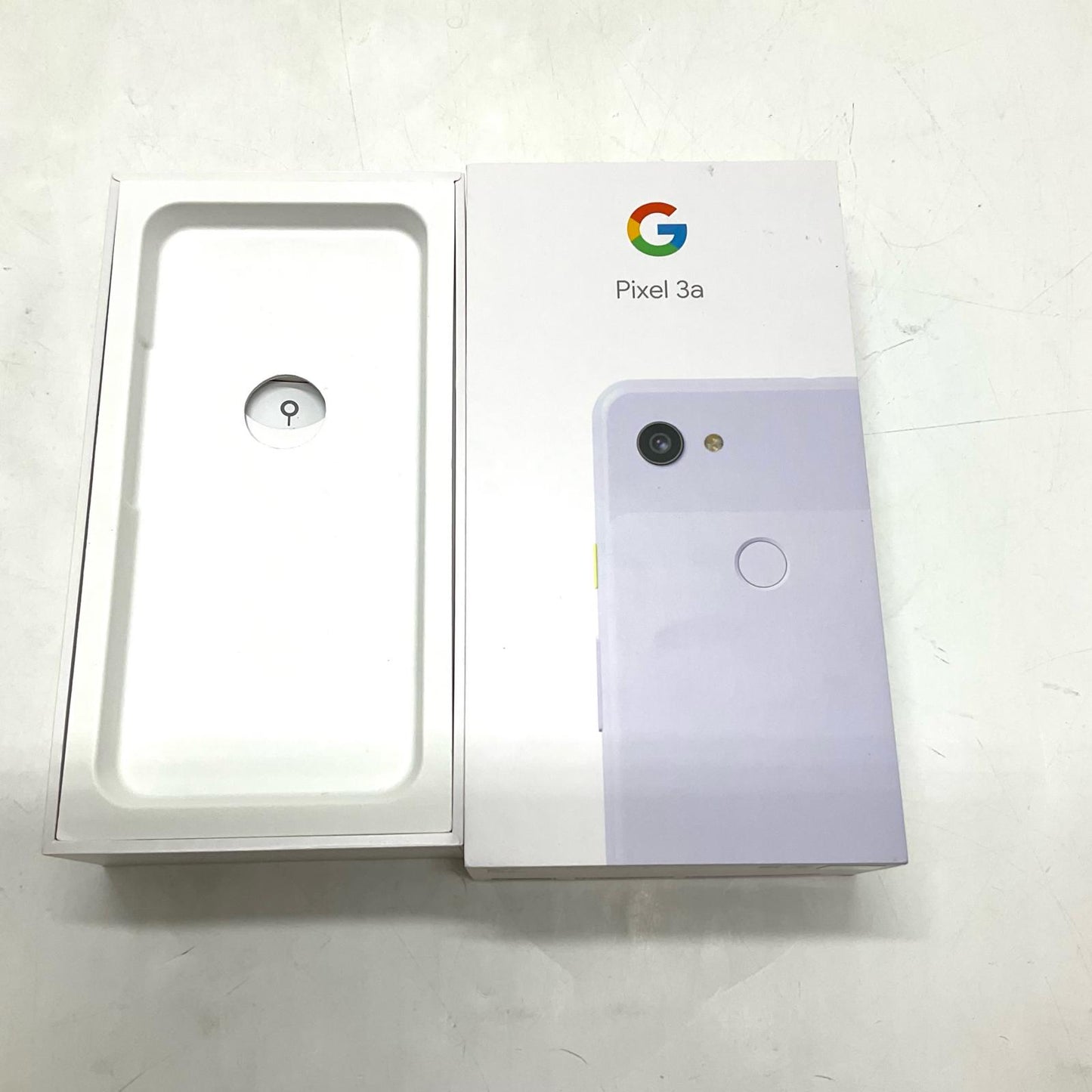 【全額返金保証】【最速発送】Google Pixel 3a 64GB パープルイッシュ Softbank 白ロム 美品 動作確認済