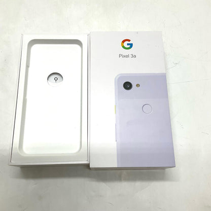 【全額返金保証】【最速発送】Google Pixel 3a 64GB パープルイッシュ Softbank 白ロム 美品 動作確認済