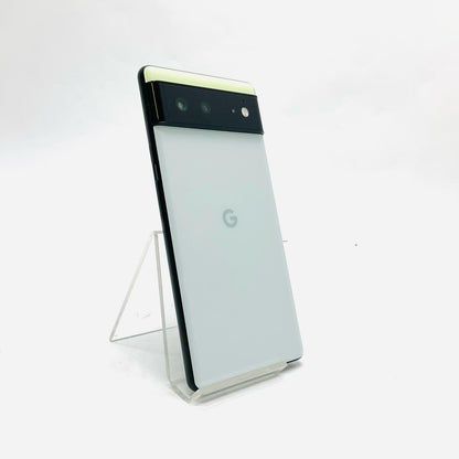【全額返金保証】【最速発送】Google Pixel 6 128GB Sorta Seafoam SIMフリー 白ロム 美品 動作確認済