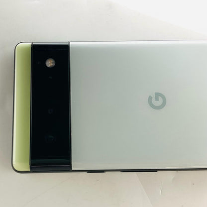 【全額返金保証】【最速発送】Google Pixel 6 128GB Sorta Seafoam SIMフリー 白ロム 美品 動作確認済