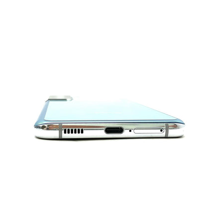 【最速発送】SAMSUNG Galaxy S21+ 5G 256GB ファントムシルバー au SCG10 白ロム【難有】