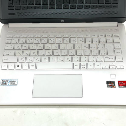 【全額返金保証】【最速発送】HP ノートパソコン 14s-fq1033AU AMD Ryzen 3 5300U 8GB SSD 256GB 100% 美品 動作確認済