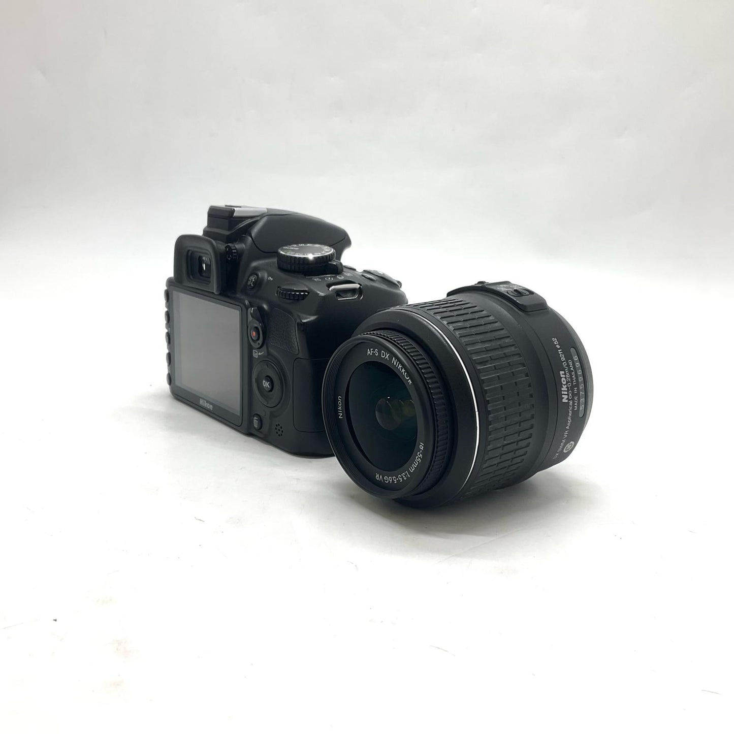 【全額返金保証】【最速発送】Nikon デジタル一眼 D3100 レンズキット ブラック 動作確認済