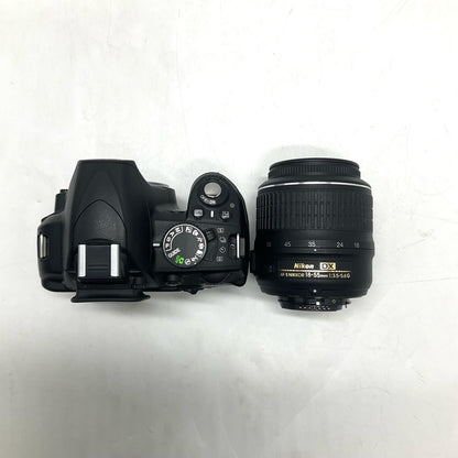 【全額返金保証】【最速発送】Nikon デジタル一眼 D3100 レンズキット ブラック 動作確認済