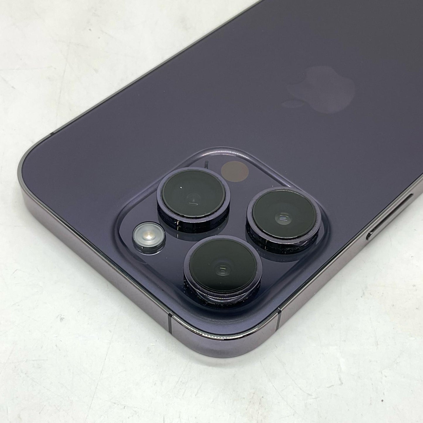 【全額返金保証】【最速発送】Apple iPhone iPhone 14 Pro 256GB ディープパープル 楽天モバイル 動作確認済 85%