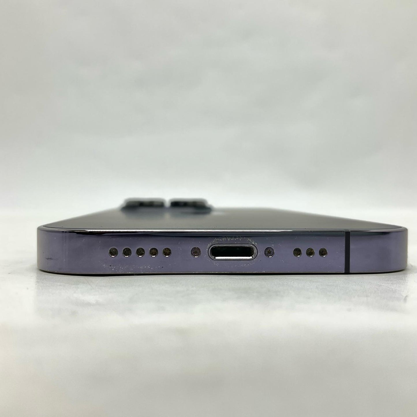 【全額返金保証】【最速発送】Apple iPhone iPhone 14 Pro 256GB ディープパープル 楽天モバイル 動作確認済 85%