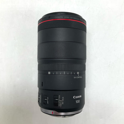 【全額返金保証】【最速発送】Canon RF100mm F2.8 L MACRO IS USM 美品 動作確認済