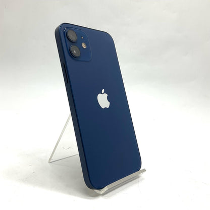 【最速発送】Apple iPhone iPhone 12 64GB ブルー docomo SIMフリー 白ロム【難有】 77%