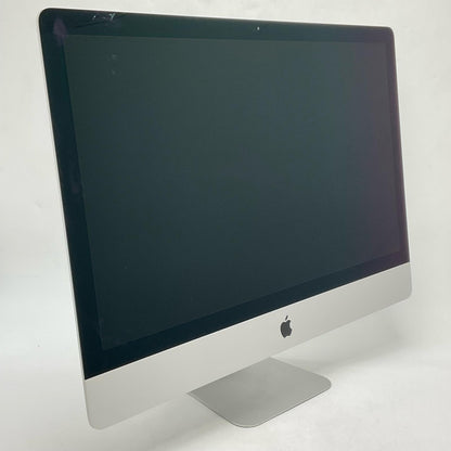 【全額返金保証】【最速発送】Apple iMac 27インチ 3.8GHz 8コア Intel Core i7 8GB SSD 1TB シルバー 美品 動作確認済