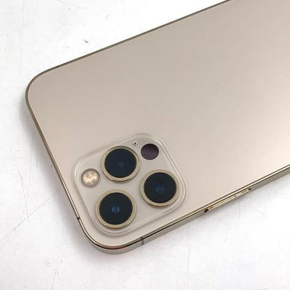 【全額返金保証】【最速発送】Apple iPhone iPhone 12 Pro 256GB ゴールド Softbank SIMフリー 白ロム 美品 動作確認済 77%