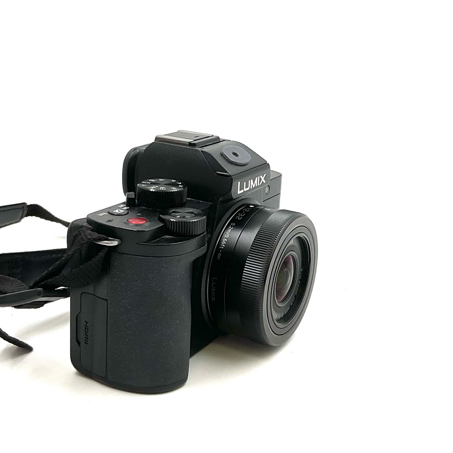 【全額返金保証】【最速発送】Panasonic デジタル一眼 LUMIX DC-G100V 標準ズームレンズキット トライポッドグリップ付 ブラック 美品 動作確認済