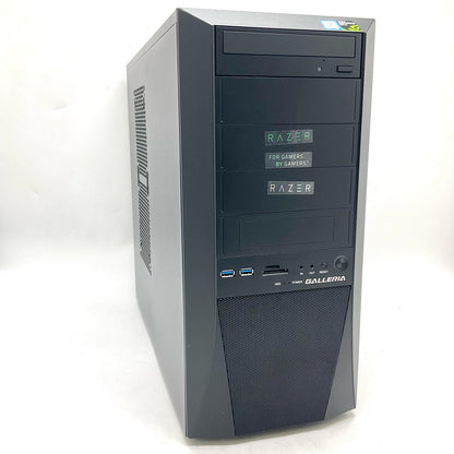 【全額返金保証】【最速発送】ドスパラ GALLERIA ゲーミングデスクトップPC GALLERIA XV intel core i7-8700 16GB SSD 500GB HDD 2TB NVIDIA GeForce GTX 1070 Ti 美品 動作確認済