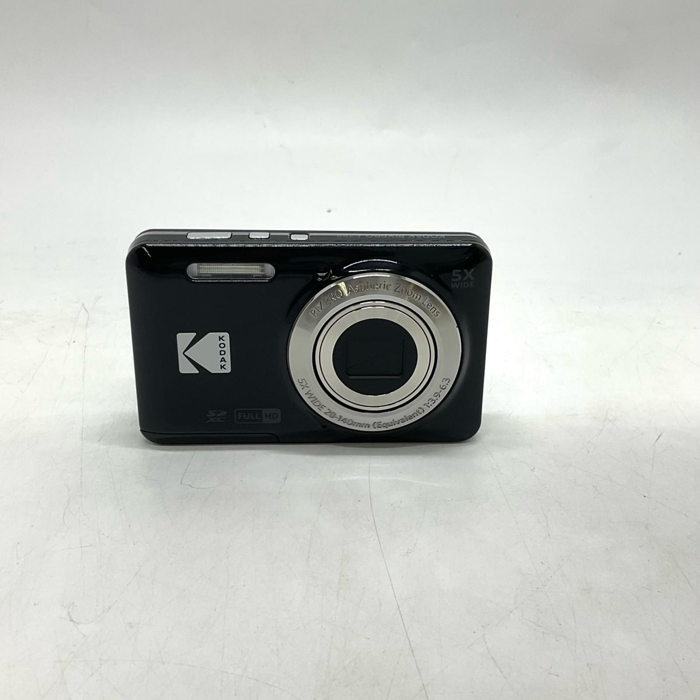 【全額返金保証】【最速発送】KODAK(コダック) コンパクトデジタルカメラ PIXPRO FZ55 コンパクトデジタルカメラ ブラック 美品 動作確認済