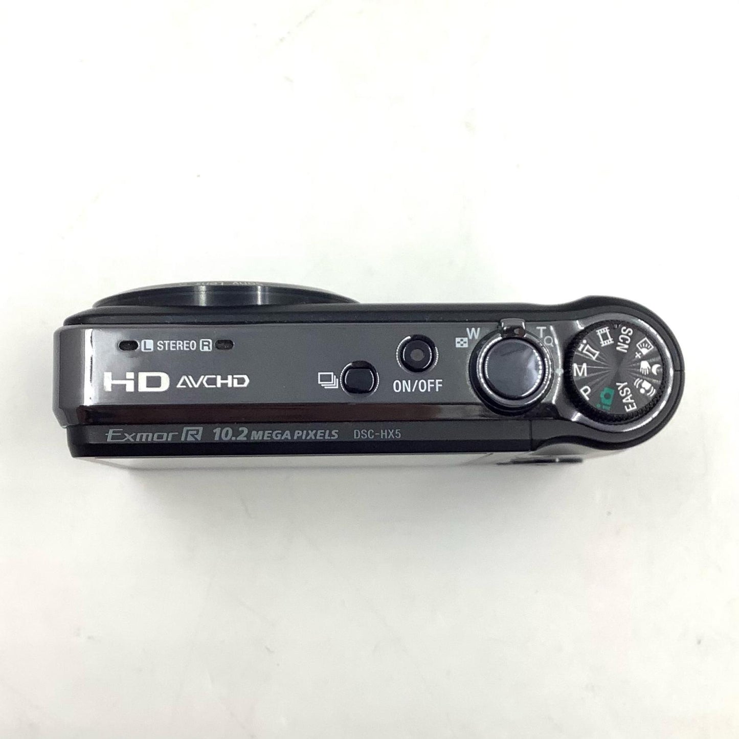 【全額返金保証】【最速発送】Sony コンパクトデジタルカメラ DSC-HX5 ブラック 美品 動作確認済