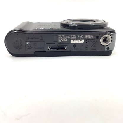 【全額返金保証】【最速発送】Sony コンパクトデジタルカメラ DSC-HX5 ブラック 美品 動作確認済