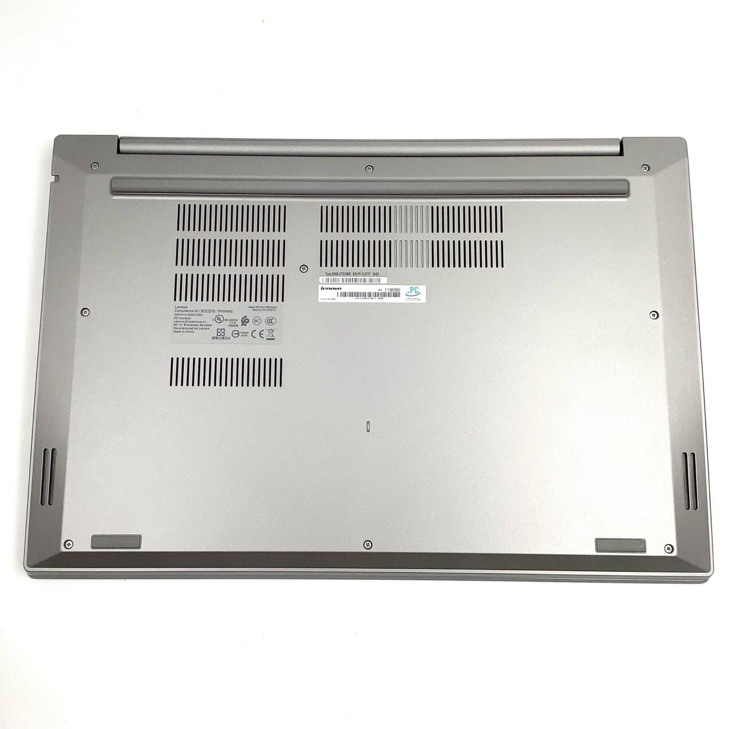 【全額返金保証】【最速発送】Lenovo ThinkPad E590 TP00095C intel core i5-8265U 8GB SSD 256GB 93% 美品 動作確認済