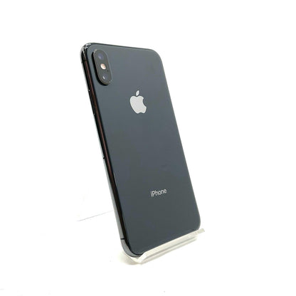 【全額返金保証】【最速発送】Apple iPhone iPhone XS 256GB スペースグレイ docomo SIMフリー 白ロム 美品 動作確認済 80%