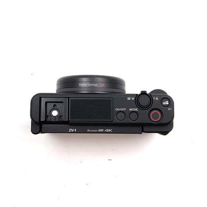 【全額返金保証】【最速発送】Sony コンパクトデジタルカメラ VLOGCAM ZV-1 美品 動作確認済