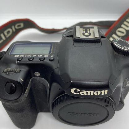 【全額返金保証】【最速発送】Canon デジタル一眼 EOS 40D ボディ ブラック 動作確認済
