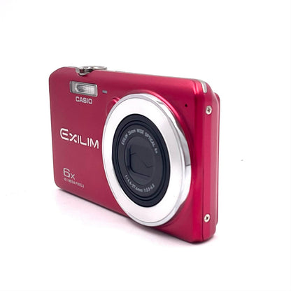 【全額返金保証】【最速発送】CASIO コンパクトデジタルカメラ EXILIM EX-ZS27[レッド] 動作確認済
