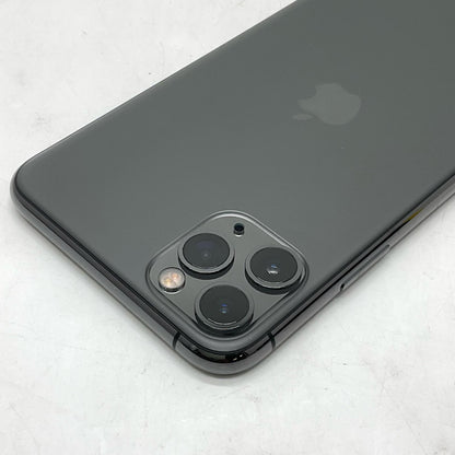 【全額返金保証】【最速発送】Apple iPhone iPhone 11 Pro Max 512GB スペースグレイ Softbank 白ロム 動作確認済 77%