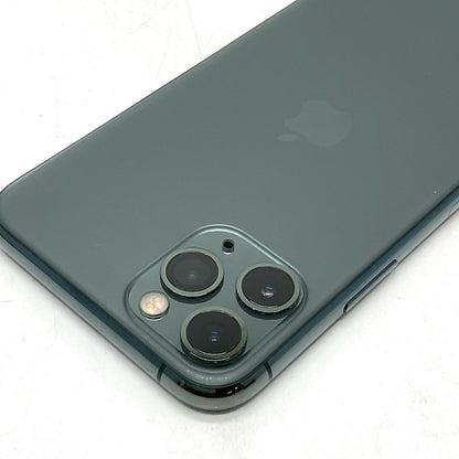 【全額返金保証】【最速発送】Apple iPhone iPhone 11 Pro 64GB ミッドナイトグリーン au 白ロム 動作確認済 75%
