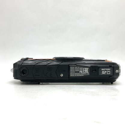 【最速発送】RICOH コンパクトデジタルカメラ WG-70 オレンジ【難有】