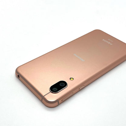 【全額返金保証】【最速発送】SHARP AQUOS sense3 64GB docomo SH-02M 白ロム 美品 動作確認済