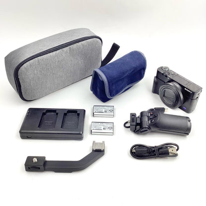 【全額返金保証】【最速発送】Sony コンパクトデジタルカメラ サイバーショット DSC-RX100M7 美品 動作確認済