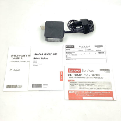 【全額返金保証】【最速発送】Lenovo Lenovo IdeaPad L3 15IML05 81Y300A1JP intel Celeron 5205U 4GB HDD 500GB 90% 美品 動作確認済