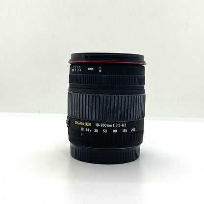 【全額返金保証】【最速発送】SIGMA 18-200mm F3.5-6.3 DC 動作確認済