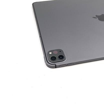 【全額返金保証】【最速発送】Apple iPad Pro 12.9インチ 第5世代 128GB スペースグレイ WiFi+Cellular au 白ロム 美品 動作確認済