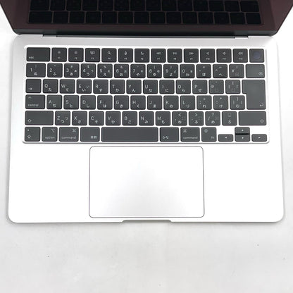 【全額返金保証】【最速発送】Apple MacBook Air 13.6インチ 2022 Apple M2 8GB 256GB シルバー 100% 美品 動作確認済