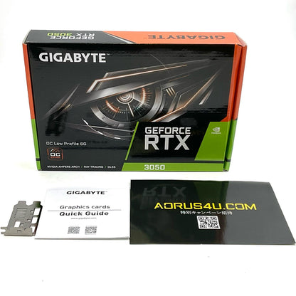 【全額返金保証】【最速発送】GIGABYTE グラフィックボード NVIDIA GeForce RTX 3050 GV-N3050C-6GL 美品 動作確認済
