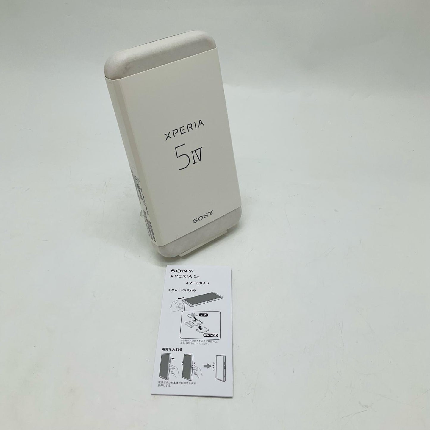 【最速発送】Sony Xperia 5 IV 256GB SIMフリー XQ-CQ44 白ロム【難有】