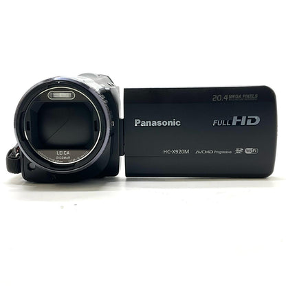 【全額返金保証】【最速発送】Panasonic HC-X920M-K 内蔵メモリー64GB ブラック 美品 動作確認済