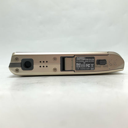 【最速発送】 コンパクトデジタルカメラ CASIO EX-Z2300 ゴールド【難有】