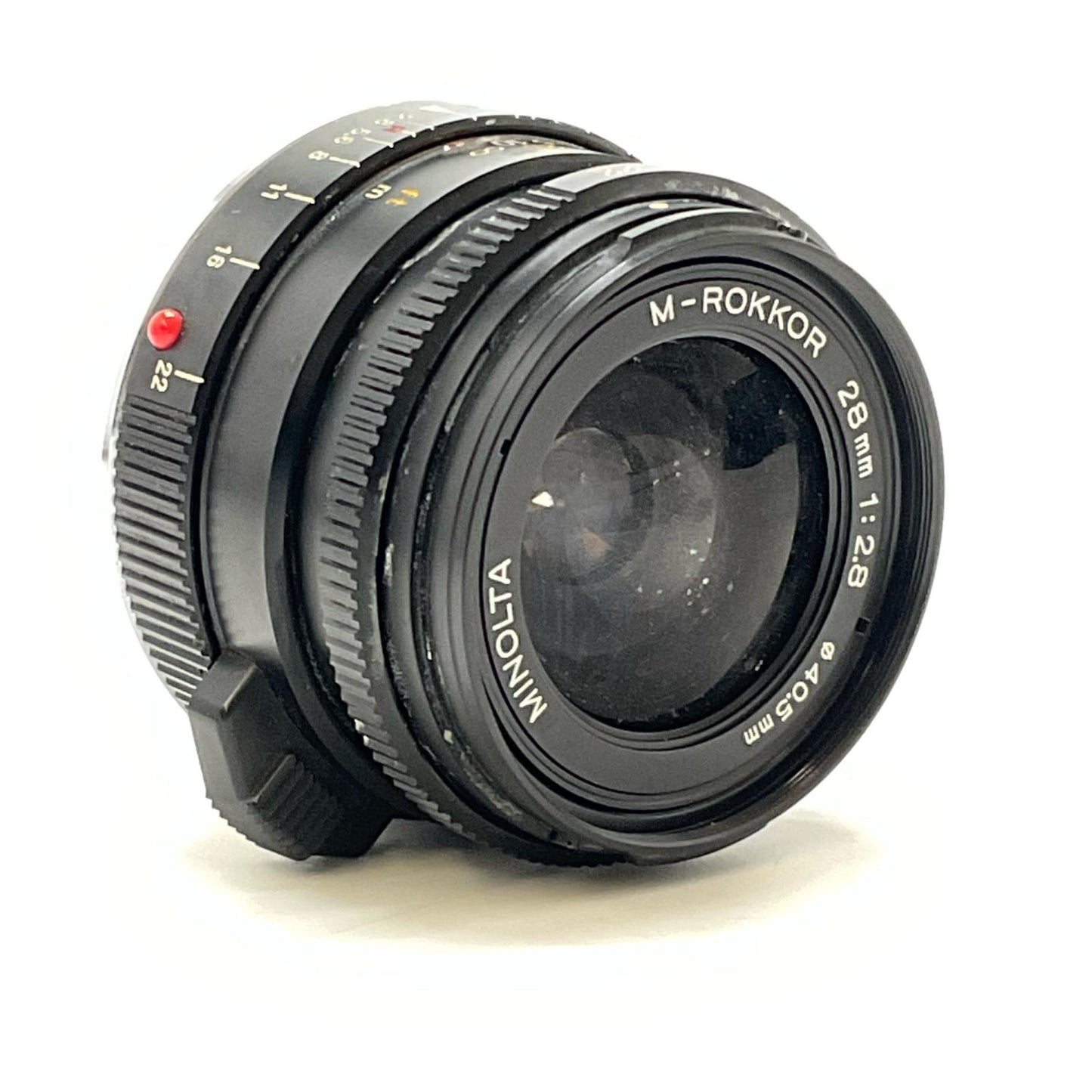【最速発送】Minolta M-ROKKOR 28mm F2.8【難有】