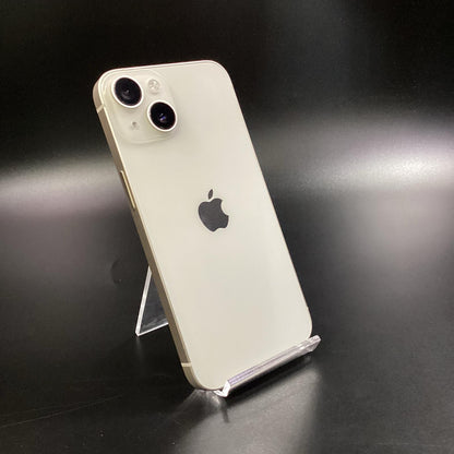 【最速発送】Apple iPhone iPhone 14 128GB スターライト SIMフリー 白ロム【難有】 85%