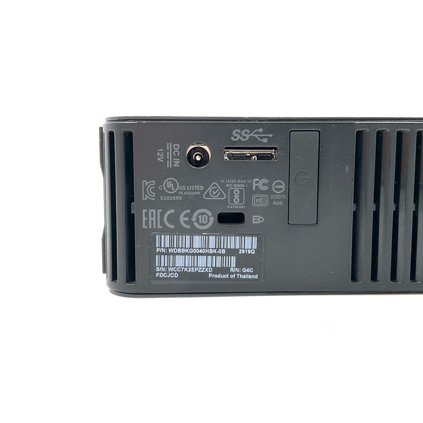 【全額返金保証】【最速発送】WD Elements 4TB WDBBKG0040HBK-0B 動作確認済