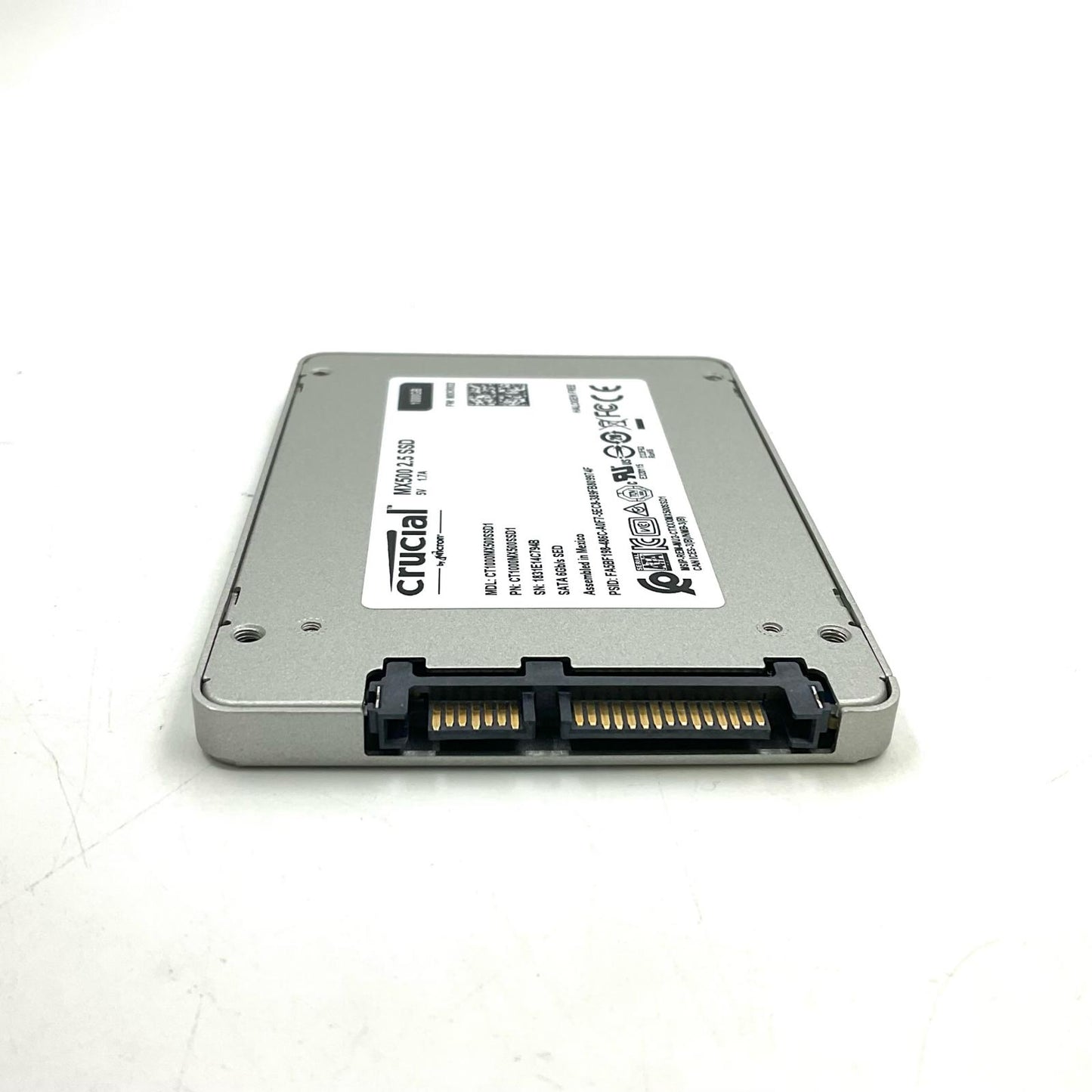 【全額返金保証】【最速発送】crucial 1TB CT1000MX500SSD1 美品 動作確認済