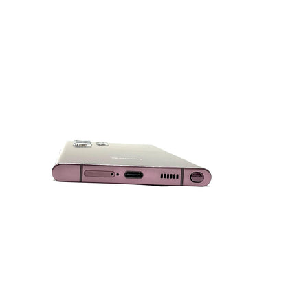 【最速発送】SAMSUNG Galaxy S22 Ultra 256GB バーガンディ Softbank SC-52C 白ロム【難有】