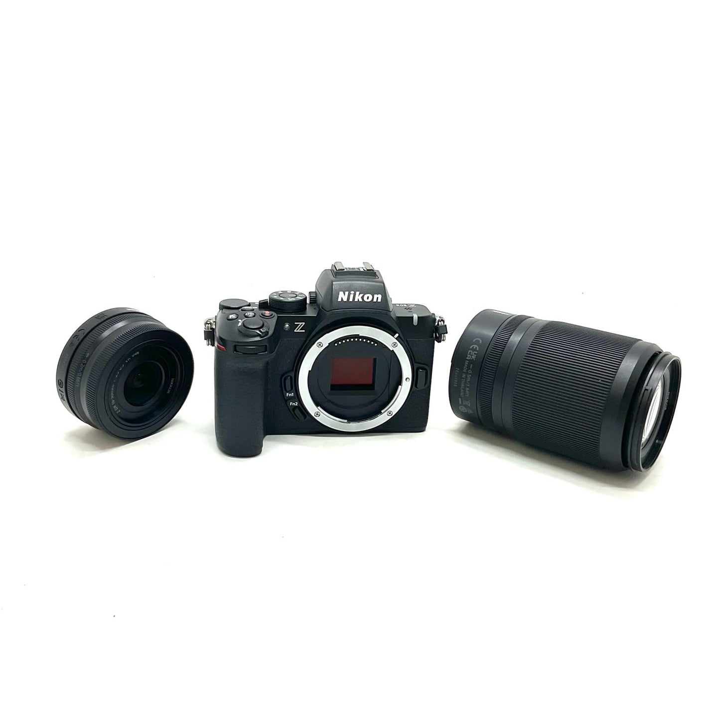 【全額返金保証】【最速発送】Nikon デジタル一眼 Z50II ダブルズームキット ブラック 美品 動作確認済
