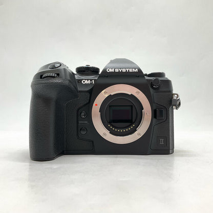 【全額返金保証】【最速発送】OM SYSTEM デジタル一眼 OM-1 Mark II ボディ ブラック 美品 動作確認済